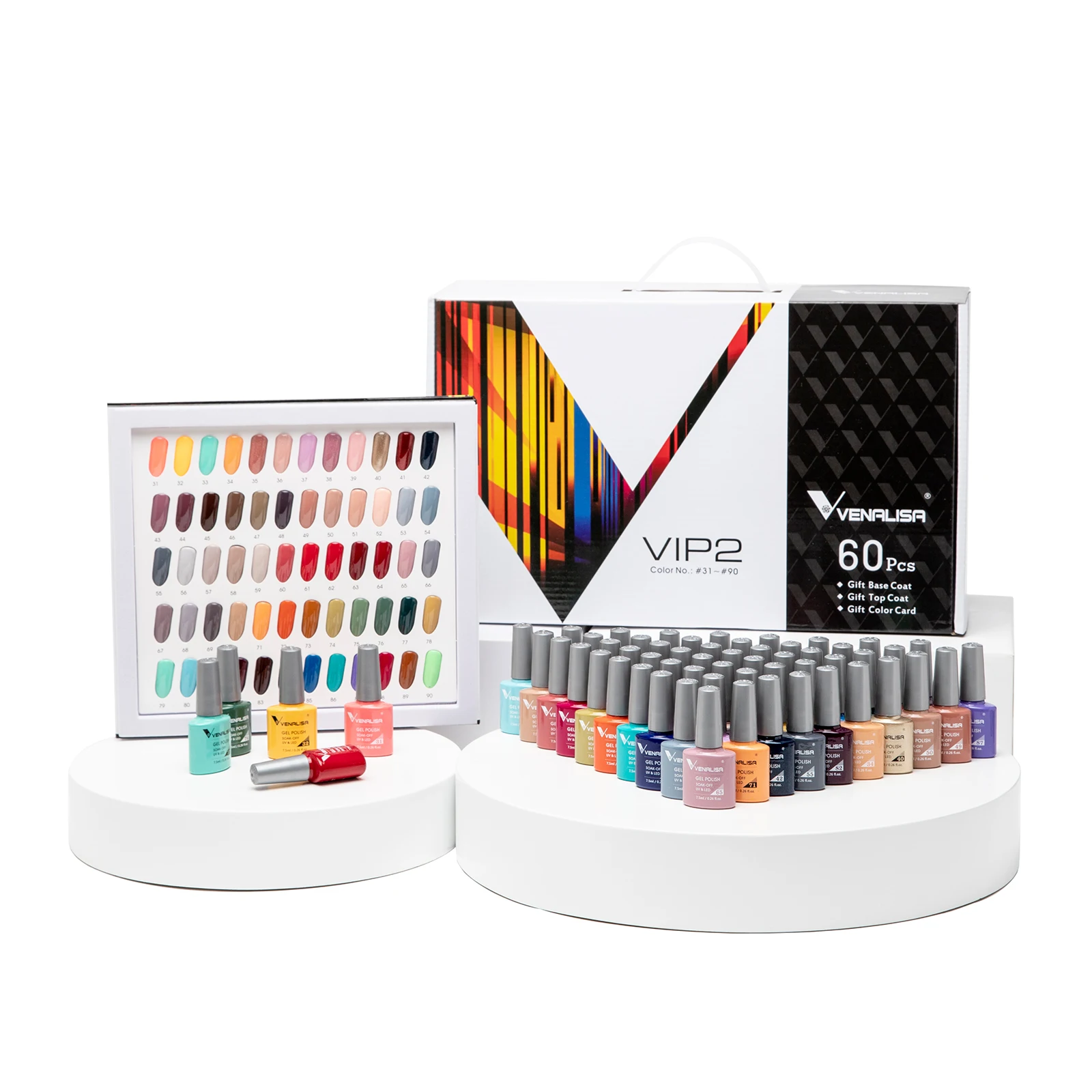 36/65pcs Venalisa Nail Polish Kit VIP Upgraped Gel Lacquer Luxury Color Nail Gel Soak Off UV LED Long Lasting Nail Varnish Set
36/65pcs Venalisa Nail Polish Kit VIP Upgraped Gel Lacquer Luxury Color Nail Gel Soak Off UV LED Long Lasting Nail Varnish Set