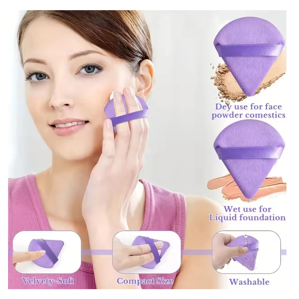 12Pcs Makeup Sponge Set Made of 3 Loose Powder Puffs 3 Mini Air Cushion Puffs 3 Beauty Eggs and 3 Mini Beauty
12Pcs Makeup Sponge Set Made of 3 Loose Powder Puffs 3 Mini Air Cushion Puffs 3 Beauty Eggs and 3 Mini Beauty