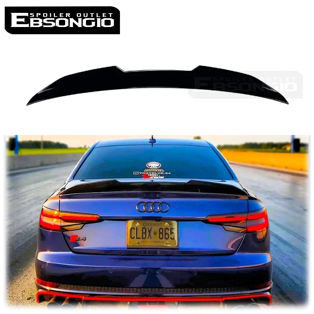 PSM Style Carbon Fibre Rear Trunk Lip Spoiler Wing Bodykit For AUDI A4 S4 B9 4 Doors Sedan 2017-2024
PSM Style Carbon Fibre Rear Trunk Lip Spoiler Wing Bodykit For AUDI A4 S4 B9 4 Doors Sedan 2017-2024