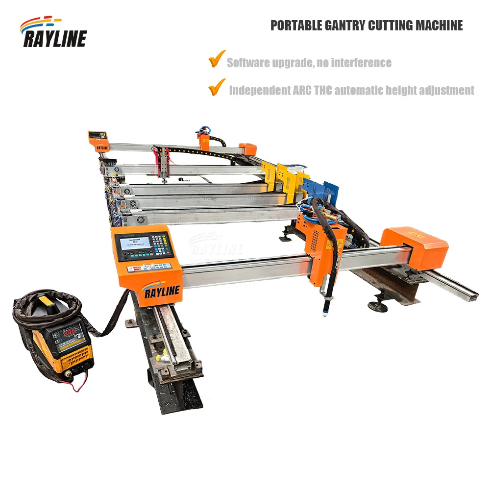 High Precision Gantry Plasma Flame Cutting Machine for Metal Fabrication
High Precision Gantry Plasma Flame Cutting Machine for Metal Fabrication