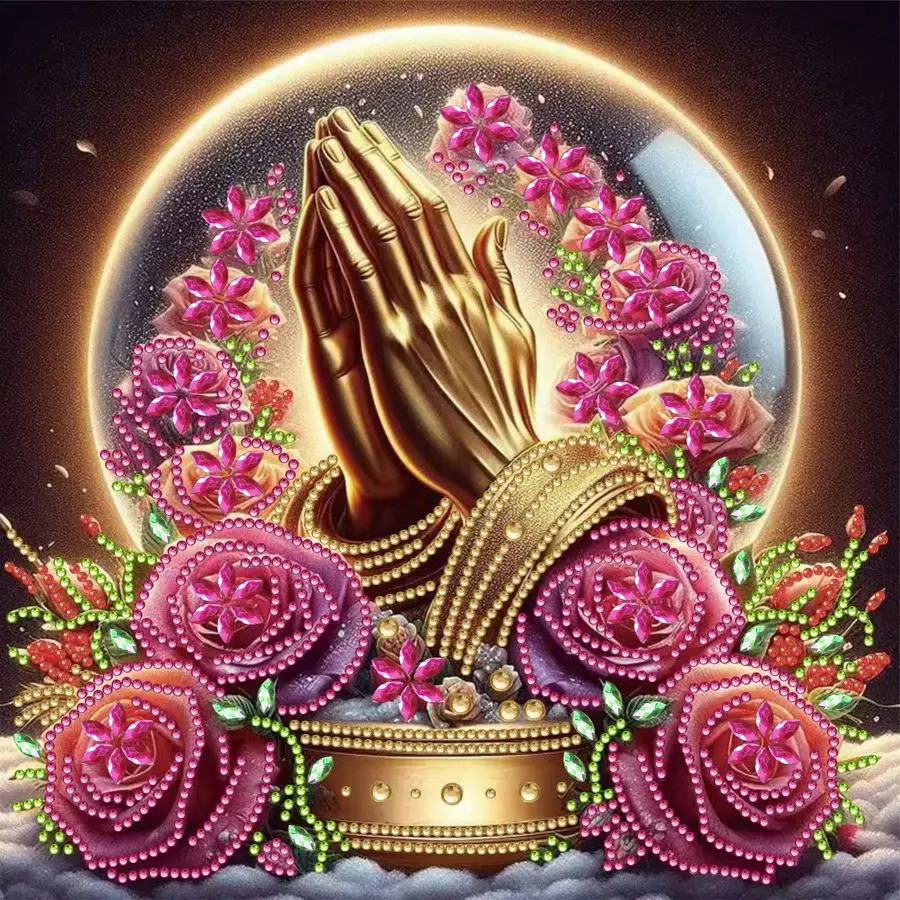 RUOPOTY 5D Alien Shape Diamond Painting Rose Gold Hand DIY Craft Kit Mosaic Cross Stitch Kit Crystal Picture Painting On The Wal
RUOPOTY 5D Alien Shape Diamond Painting Rose Gold Hand DIY Craft Kit Mosaic Cross Stitch Kit Crystal Picture Painting On The Wal