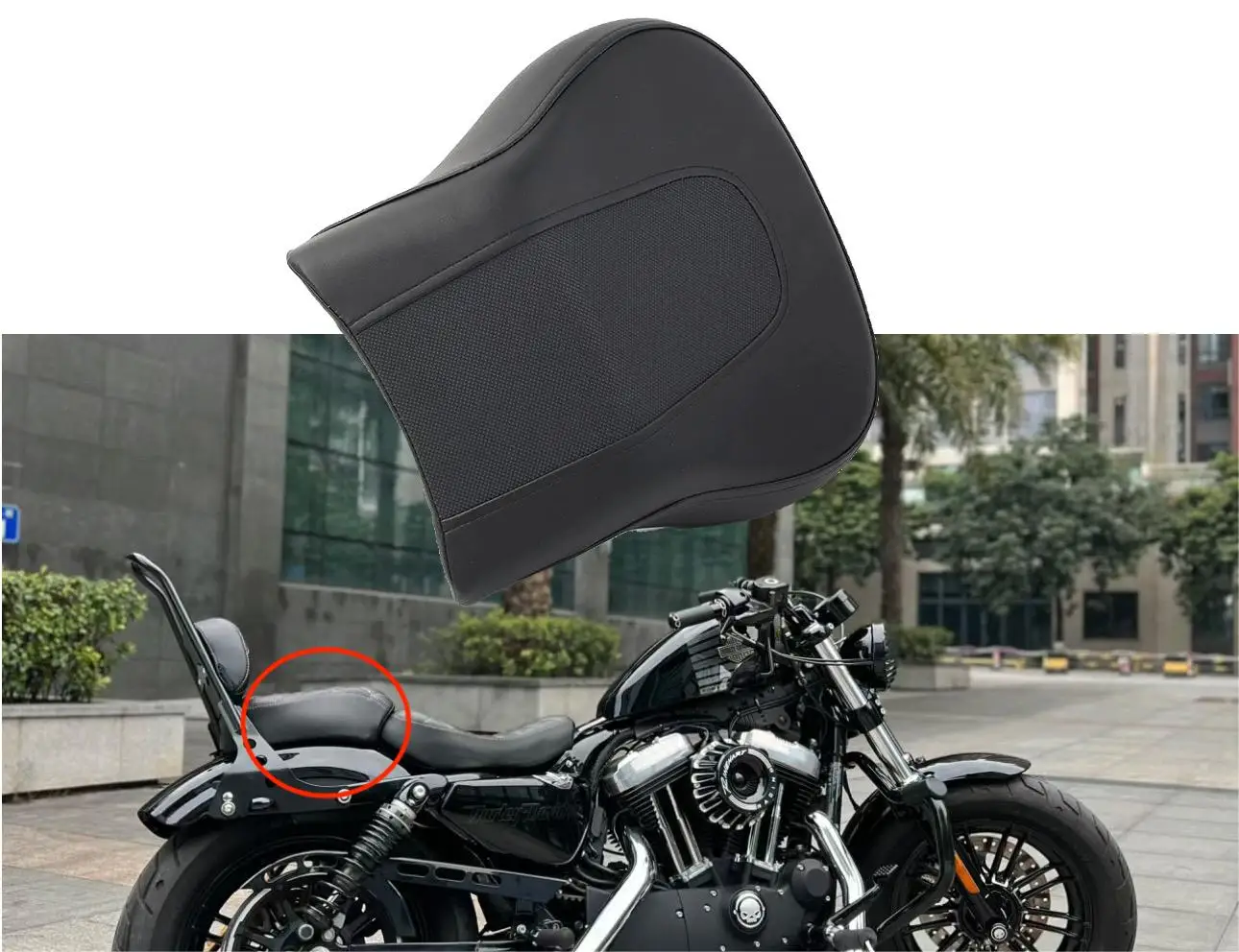 Motorcycle Passenger Rear Pillion Seat For Harley Davidson Softail Fat Boy Night Train Springer 2006-2017
Motorcycle Passenger Rear Pillion Seat For Harley Davidson Softail Fat Boy Night Train Springer 2006-2017