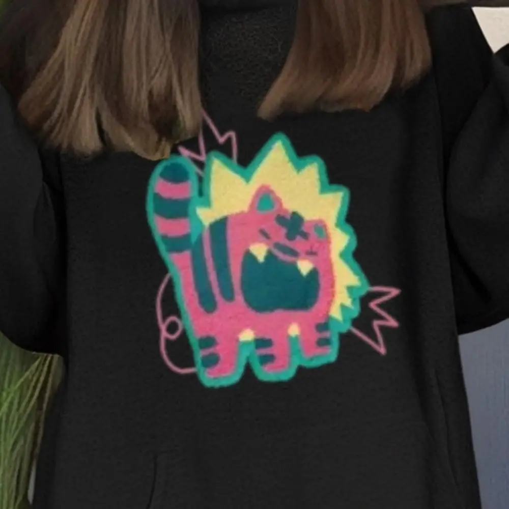 Colorful Cat Graphic Hoodie Women’s Trendy Playful Streetstyle Wear Cute Cotton Pullover With Vibrant Print Soft And Comfortable
Colorful Cat Graphic Hoodie Women’s Trendy Playful Streetstyle Wear Cute Cotton Pullover With Vibrant Print Soft And Comfortable