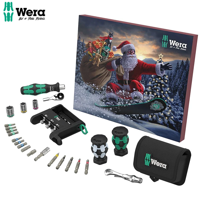 Набор рождественских инструментов Wera Advent Calendar 2024 года, 25 предметов 05136609001
Набор рождественских инструментов Wera Advent Calendar 2024 года, 25 предметов 05136609001