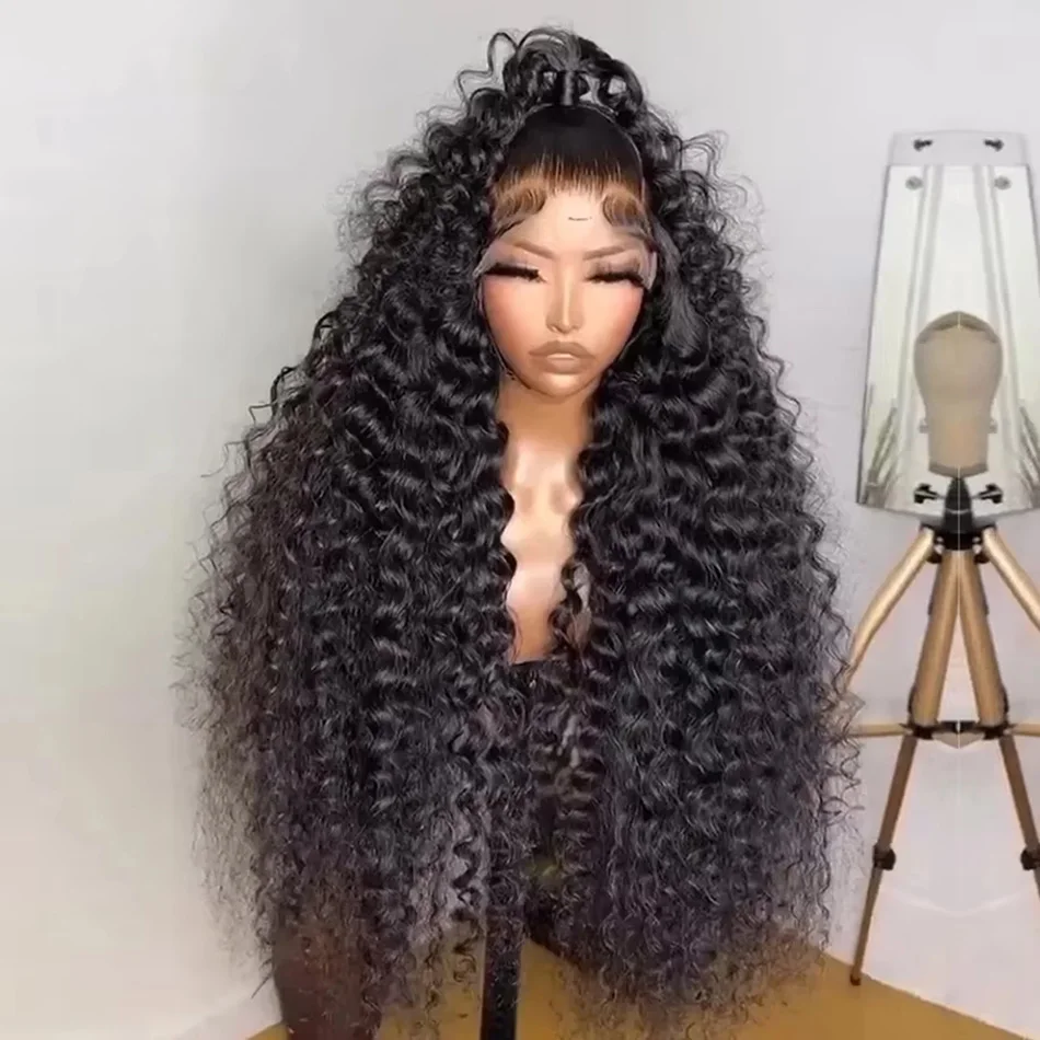 Mossily 36 Inch Curly Deep Wave Lace Frontal Raw Brazilian Wigs 13x6 13x4 HD Transparent Lace Front Human Hair Wig 250 Density
Mossily 36 Inch Curly Deep Wave Lace Frontal Raw Brazilian Wigs 13x6 13x4 HD Transparent Lace Front Human Hair Wig 250 Density