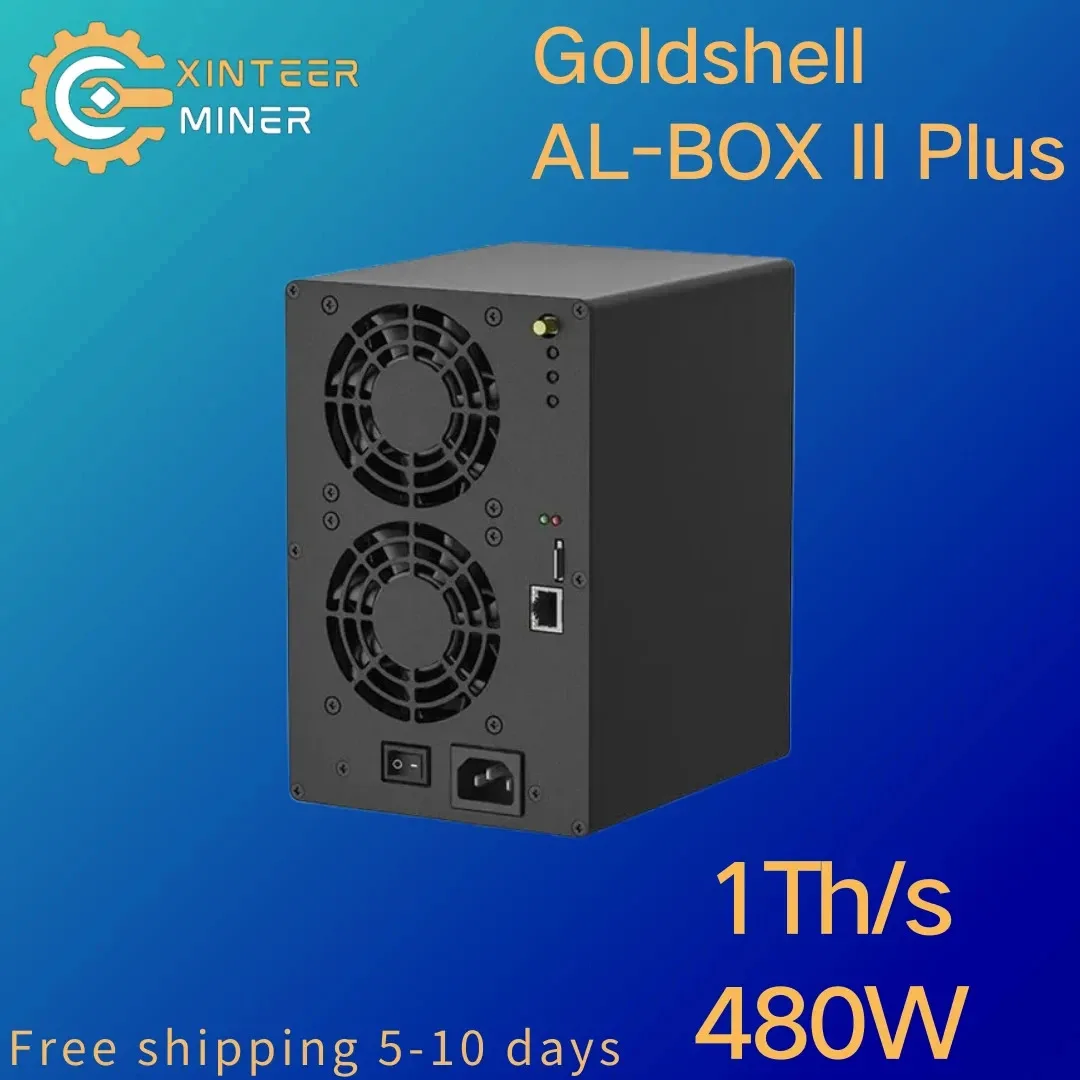 Ограниченное предложение и готов к отправке, новинка, Goldshell AL-BOX II Plus 1th/s 480 Вт с блоком питания Asic Miner, бесплатная доставка
Ограниченное предложение и готов к отправке, новинка, Goldshell AL-BOX II Plus 1th/s 480 Вт с блоком питания Asic Miner, бесплатная доставка