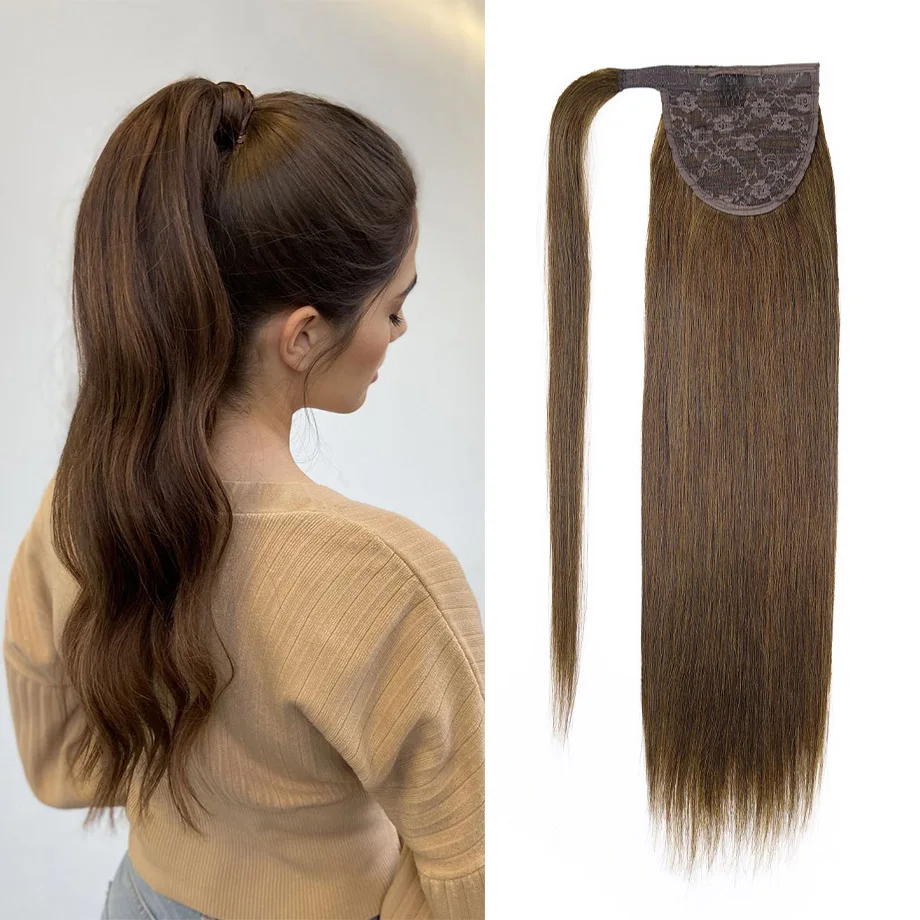 Human Hair Ponytail Extensions Straight 14" -22“ Real Natural Brazilian Remy Wrap Clip In Hair Extension
Human Hair Ponytail Extensions Straight 14" -22“ Real Natural Brazilian Remy Wrap Clip In Hair Extension
