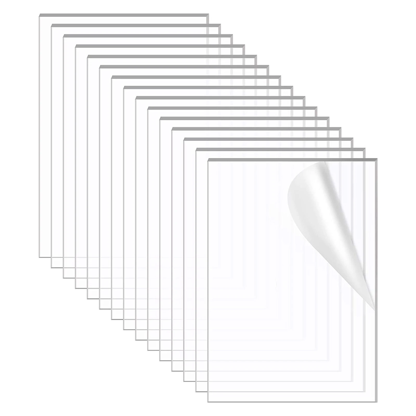 Acrylic Clear Sheet Board Organic Glass Polymethyl Methacrylate For Craft Project Display, Picture Frame,Painting;Custom Size
Acrylic Clear Sheet Board Organic Glass Polymethyl Methacrylate For Craft Project Display, Picture Frame,Painting;Custom Size