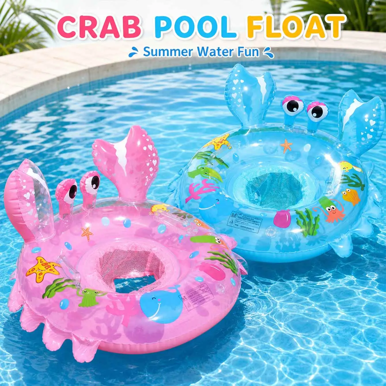 1PC Swimming Float, Inflatable Floatie Raft with Handle Safety Seat, Waist Float Ring Water Bathtub Beach Party Toys
1PC Swimming Float, Inflatable Floatie Raft with Handle Safety Seat, Waist Float Ring Water Bathtub Beach Party Toys