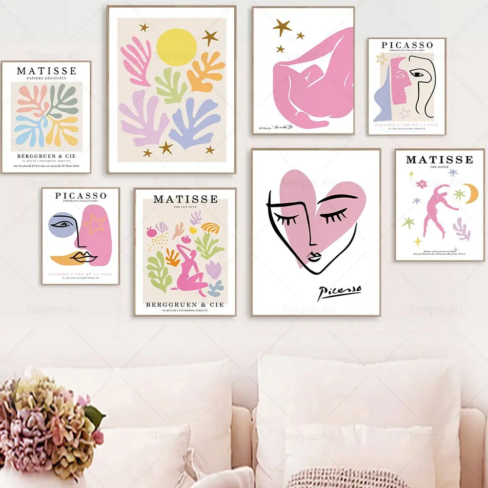 Picasso Portraits Cut Dance Matisse Wall Art Canvas Painting Nordic Posters And Prints Wall Pictures For Living Room Home Decor
Picasso Portraits Cut Dance Matisse Wall Art Canvas Painting Nordic Posters And Prints Wall Pictures For Living Room Home Decor