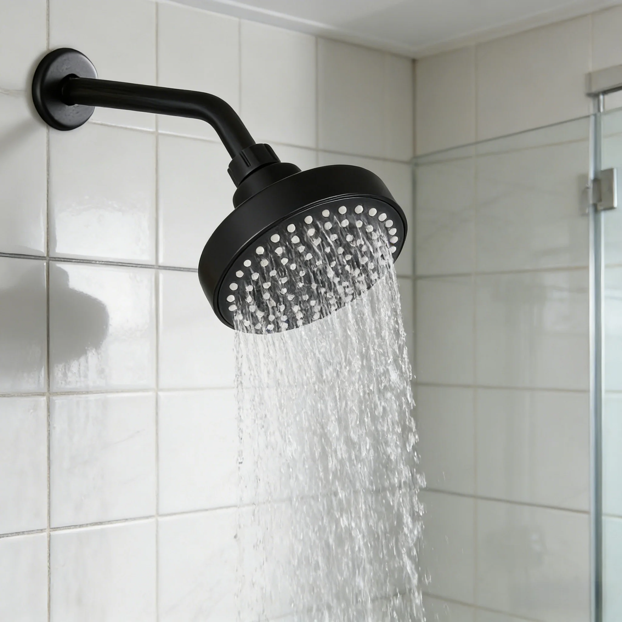 1 Adjustable Angle Showerhead – 3 Spray Functions with Water Saving Design for Flexible and Efficient Use
1 Adjustable Angle Showerhead – 3 Spray Functions with Water Saving Design for Flexible and Efficient Use