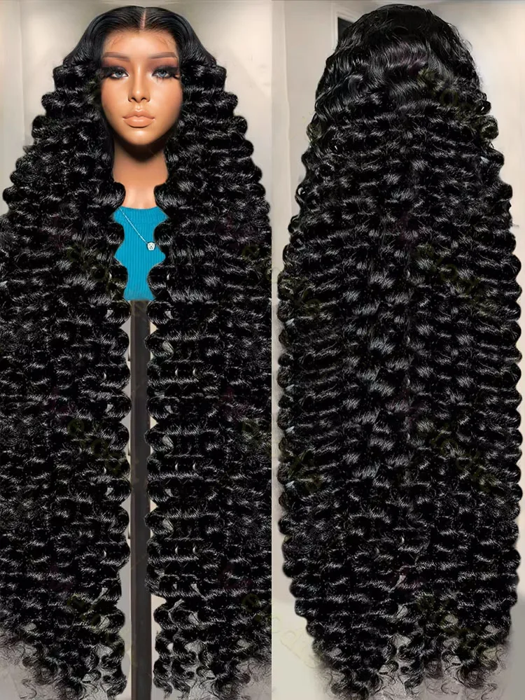 300 Density Loose Wave HD 13x6 Lace Front Human Hair Wigs 30 40 Inches Water Deep Wave Curly 13x4 HD Lace Frontal Wig Brazilian
300 Density Loose Wave HD 13x6 Lace Front Human Hair Wigs 30 40 Inches Water Deep Wave Curly 13x4 HD Lace Frontal Wig Brazilian