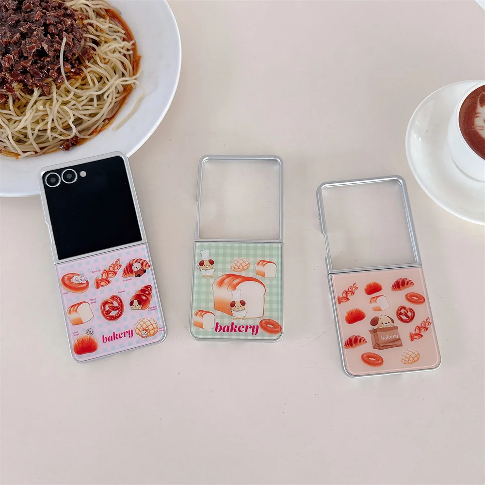 Korean Cute Bread Animal Glass Phone Case for Samsung Galaxy Z Flip8 7 Flip6 7FE Flip5 Flip 6 7 8 Funda Kawaii Protective Case
Korean Cute Bread Animal Glass Phone Case for Samsung Galaxy Z Flip8 7 Flip6 7FE Flip5 Flip 6 7 8 Funda Kawaii Protective Case
