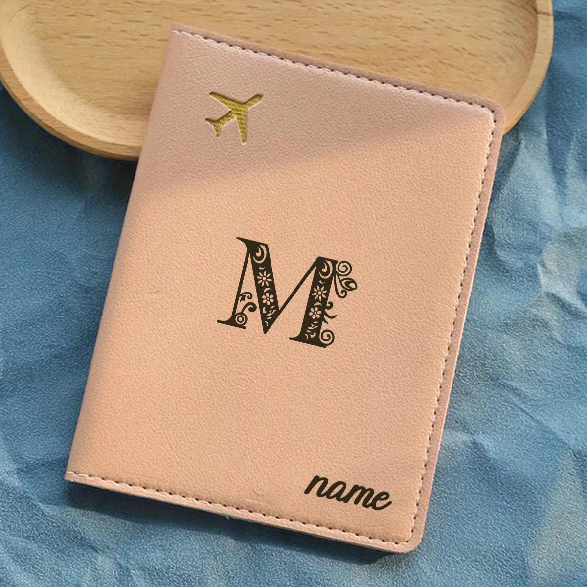 Personalized Pink Passport Holder Featuring Stylish English Alphabet, Travel Document Organizer, Travel Gear, Passport Pouch
Personalized Pink Passport Holder Featuring Stylish English Alphabet, Travel Document Organizer, Travel Gear, Passport Pouch