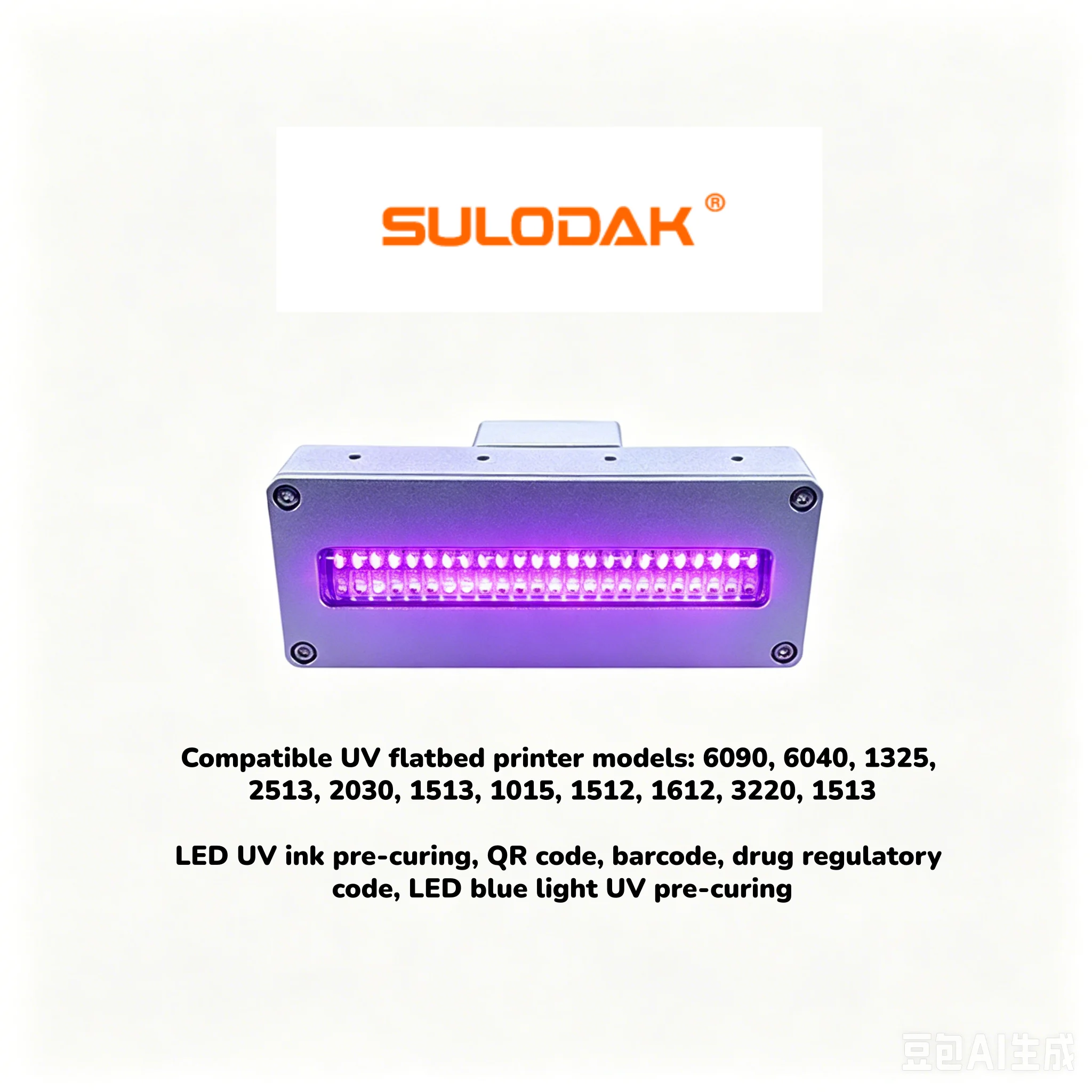 200W Water Cooling LED UV Curing Lamp 385 395nm 12W cm2 100x15mm for Epson Ricoh UV Flatbed Printer LED UV Inkjet Drying Curing
200W Water Cooling LED UV Curing Lamp 385 395nm 12W cm2 100x15mm for Epson Ricoh UV Flatbed Printer LED UV Inkjet Drying Curing