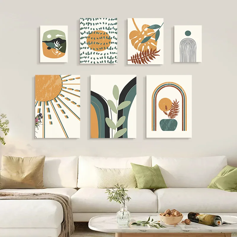 1Pcs Decoration Pictures Room Wall Decororation Home Decor Bedroom Interior Paintings Sun Canvas Painting Nordic Style Leaves
1Pcs Decoration Pictures Room Wall Decororation Home Decor Bedroom Interior Paintings Sun Canvas Painting Nordic Style Leaves