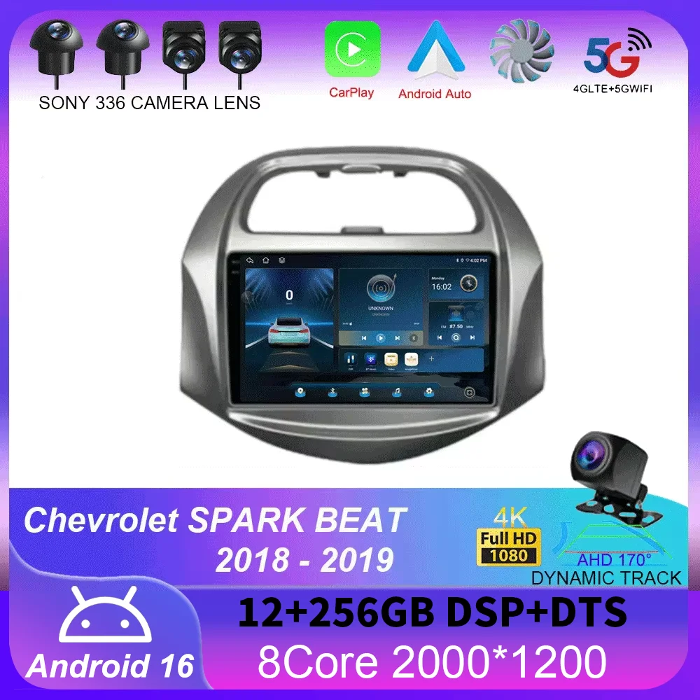 9 Inch Android 16 For Chevrolet SPARK BEAT 2018 - 2019 Car Radio Video WIFI 2K DSP Navigation GPS ADAS Multimedia AHD BT No 2din
9 Inch Android 16 For Chevrolet SPARK BEAT 2018 - 2019 Car Radio Video WIFI 2K DSP Navigation GPS ADAS Multimedia AHD BT No 2din