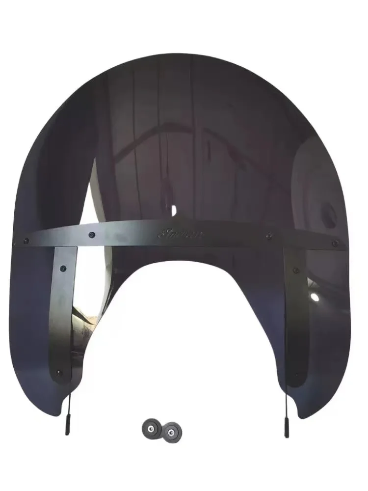 Motorcycle Modified Windshield Thickened Front Protective Dustproof Glass Suitable For Indian Chieftain Retro Black Horse
Motorcycle Modified Windshield Thickened Front Protective Dustproof Glass Suitable For Indian Chieftain Retro Black Horse