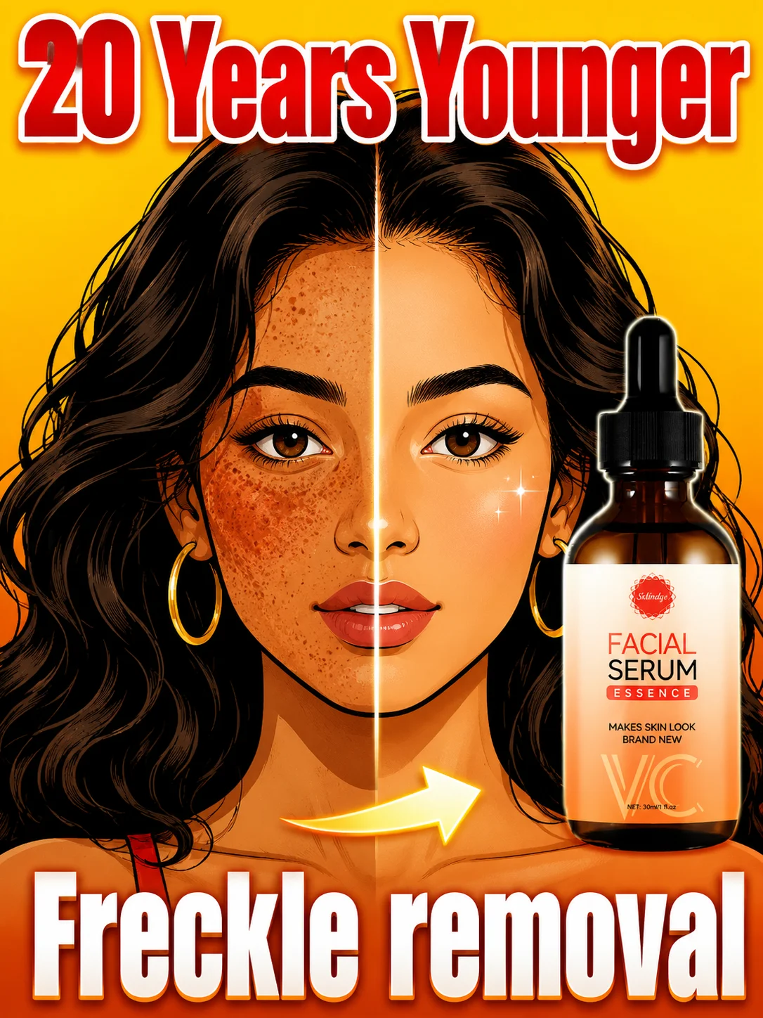 Melanin Blocker Whitening Serum Fade Facial Dark Spots Hyperpigmentation Remover Skin Brightening Face Care Essence
Melanin Blocker Whitening Serum Fade Facial Dark Spots Hyperpigmentation Remover Skin Brightening Face Care Essence