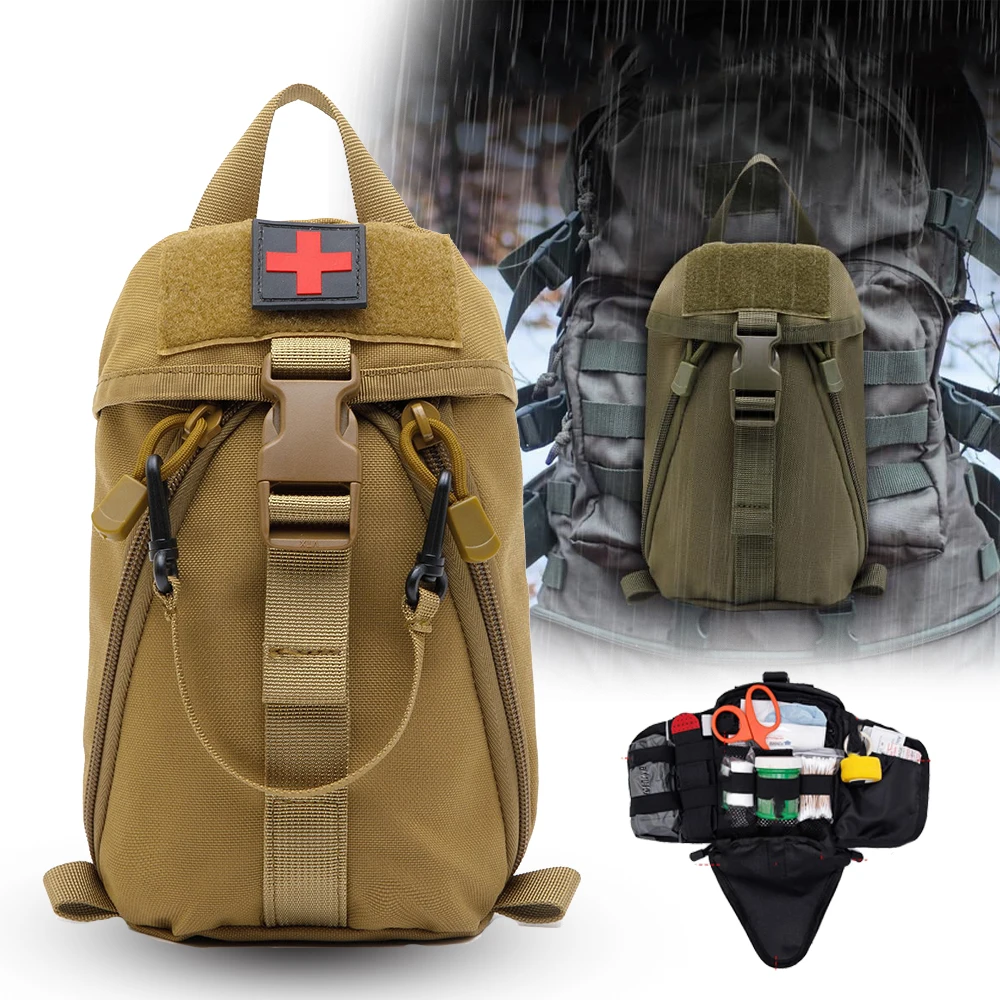 Tactical Empty First Aid Bag IFAK Trauma Medic Pouch Field Quick Release Tool Storage Pack for Hiking Camping Climbing Traveling
Tactical Empty First Aid Bag IFAK Trauma Medic Pouch Field Quick Release Tool Storage Pack for Hiking Camping Climbing Traveling