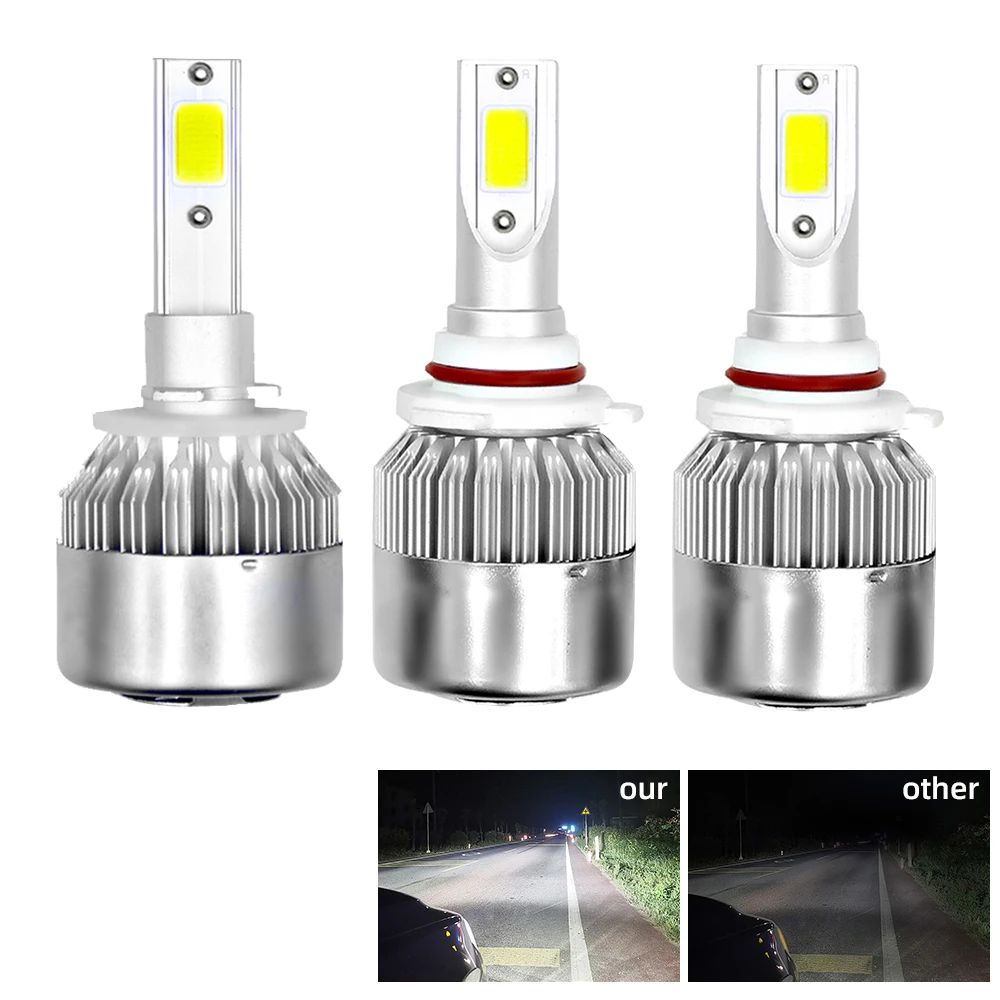 C6 9005 9006 880 LED Car Headlight 10000LM 100W Auto Headlamps Bulbs 6000K Fog Light 12V
C6 9005 9006 880 LED Car Headlight 10000LM 100W Auto Headlamps Bulbs 6000K Fog Light 12V