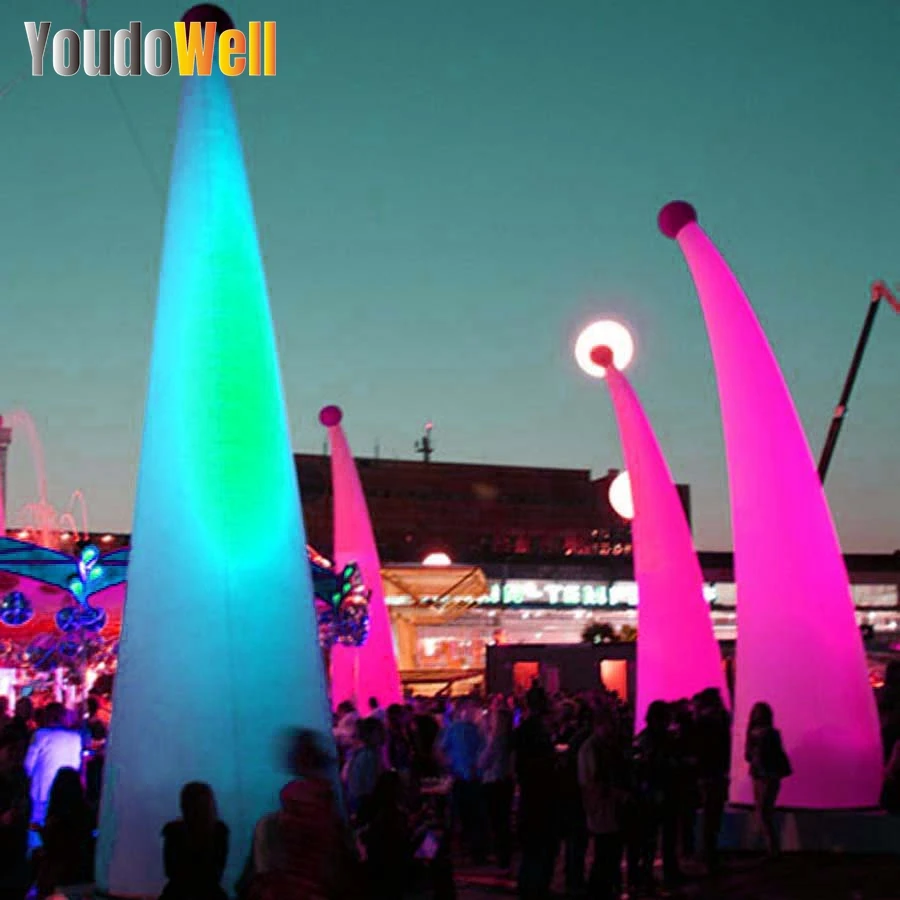 Large Outdoor Height LED Inflatable Cone Straight Cone Top for Event Decoration 7m High
Large Outdoor Height LED Inflatable Cone Straight Cone Top for Event Decoration 7m High
