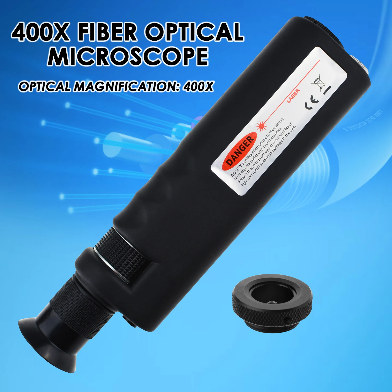 400x CL Series Fiber Scope Microscope With Non-Slip Rubber Built-in IR Filter
400x CL Series Fiber Scope Microscope With Non-Slip Rubber Built-in IR Filter