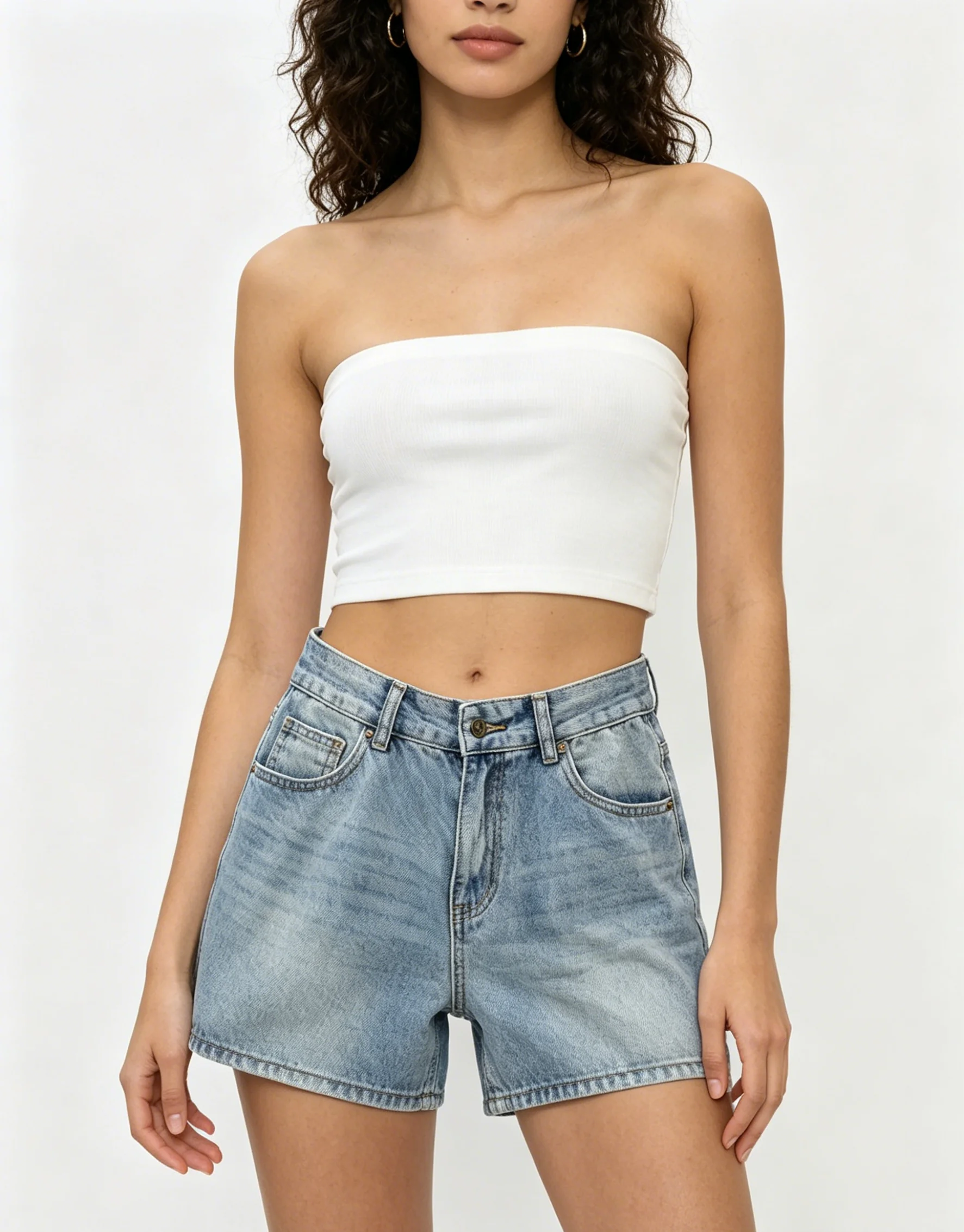 26SS Spring/Summer Women's Embroidered High-Waisted Slim-Fitting Denim Shorts LH105
26SS Spring/Summer Women's Embroidered High-Waisted Slim-Fitting Denim Shorts LH105