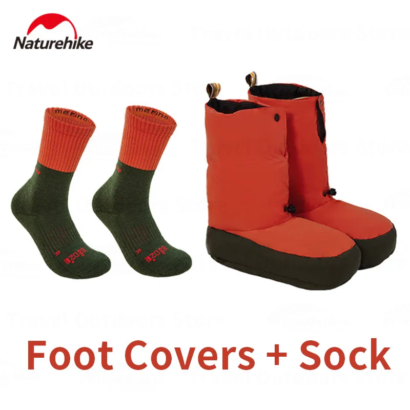 Naturehike Waterproof Foot Covers Goose Down Slipper Winter Warm Sock Outdoor Camping Sleeping Bag Accessories Lightweight 750FP
Naturehike Waterproof Foot Covers Goose Down Slipper Winter Warm Sock Outdoor Camping Sleeping Bag Accessories Lightweight 750FP