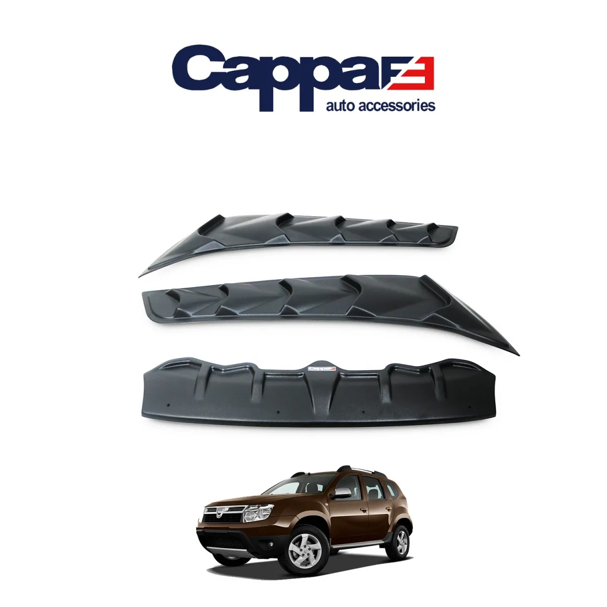 For Dacia Duster 2010-2017 Dragon Pack Hood Protector 3 Pieces Protection --Car Accessories Styling Modified Spoiler Side Skirts
For Dacia Duster 2010-2017 Dragon Pack Hood Protector 3 Pieces Protection --Car Accessories Styling Modified Spoiler Side Skirts