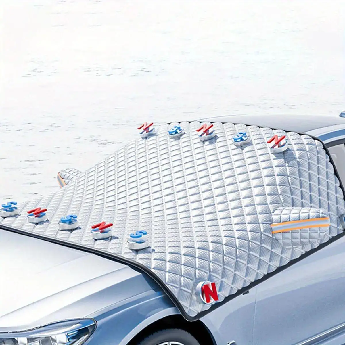 Car Snow Cover, Anti-snow and Anti-freeze, 12 Magnets for Front Windshield Snow Cover, Car Snow Cover for Private Cars
Car Snow Cover, Anti-snow and Anti-freeze, 12 Magnets for Front Windshield Snow Cover, Car Snow Cover for Private Cars