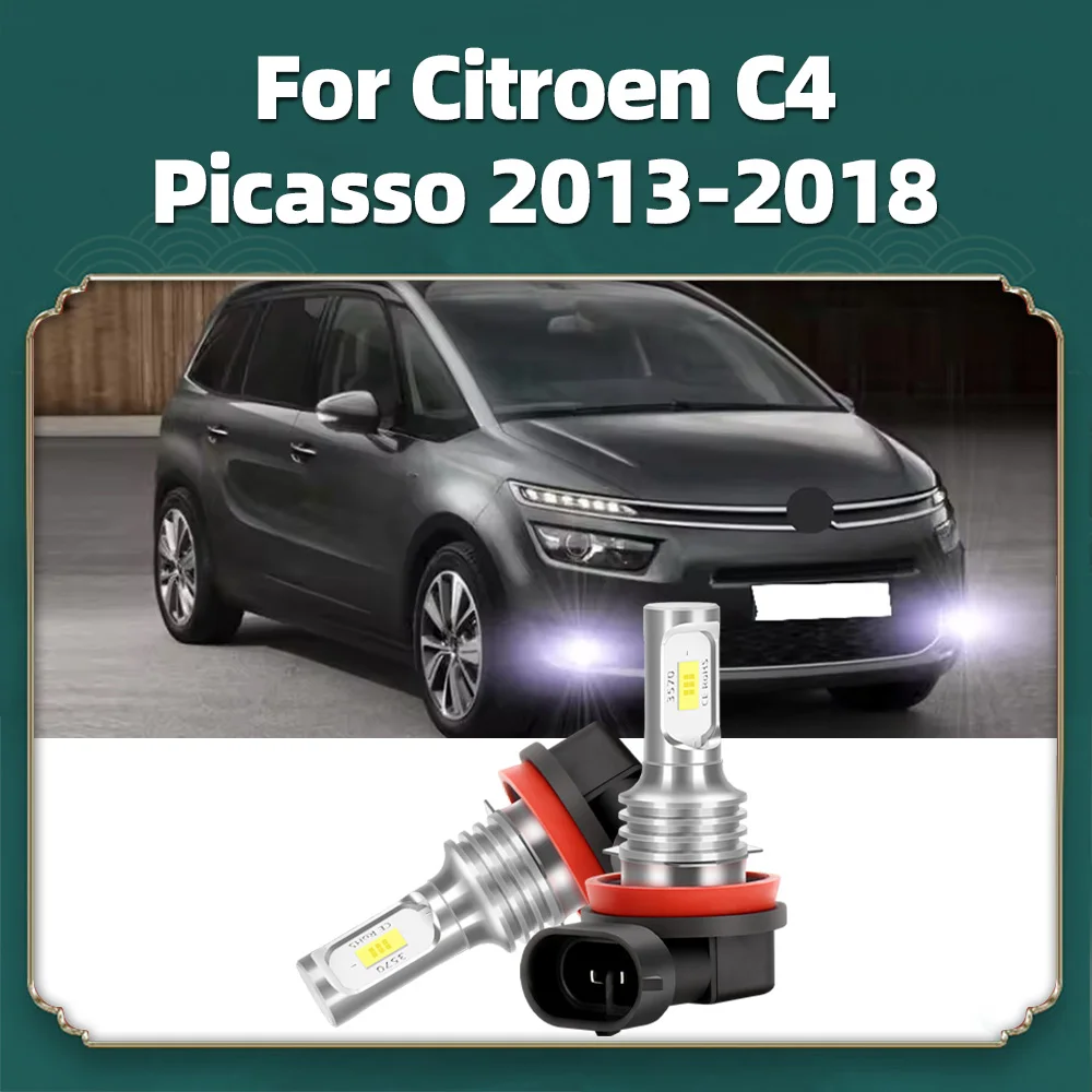 2pcs For Citroen C4 Picasso 2013 2014 2015 2016 2017 2018 Led Car Fog Lamp 6000K Front Fog Light Bulb Canbus
2pcs For Citroen C4 Picasso 2013 2014 2015 2016 2017 2018 Led Car Fog Lamp 6000K Front Fog Light Bulb Canbus