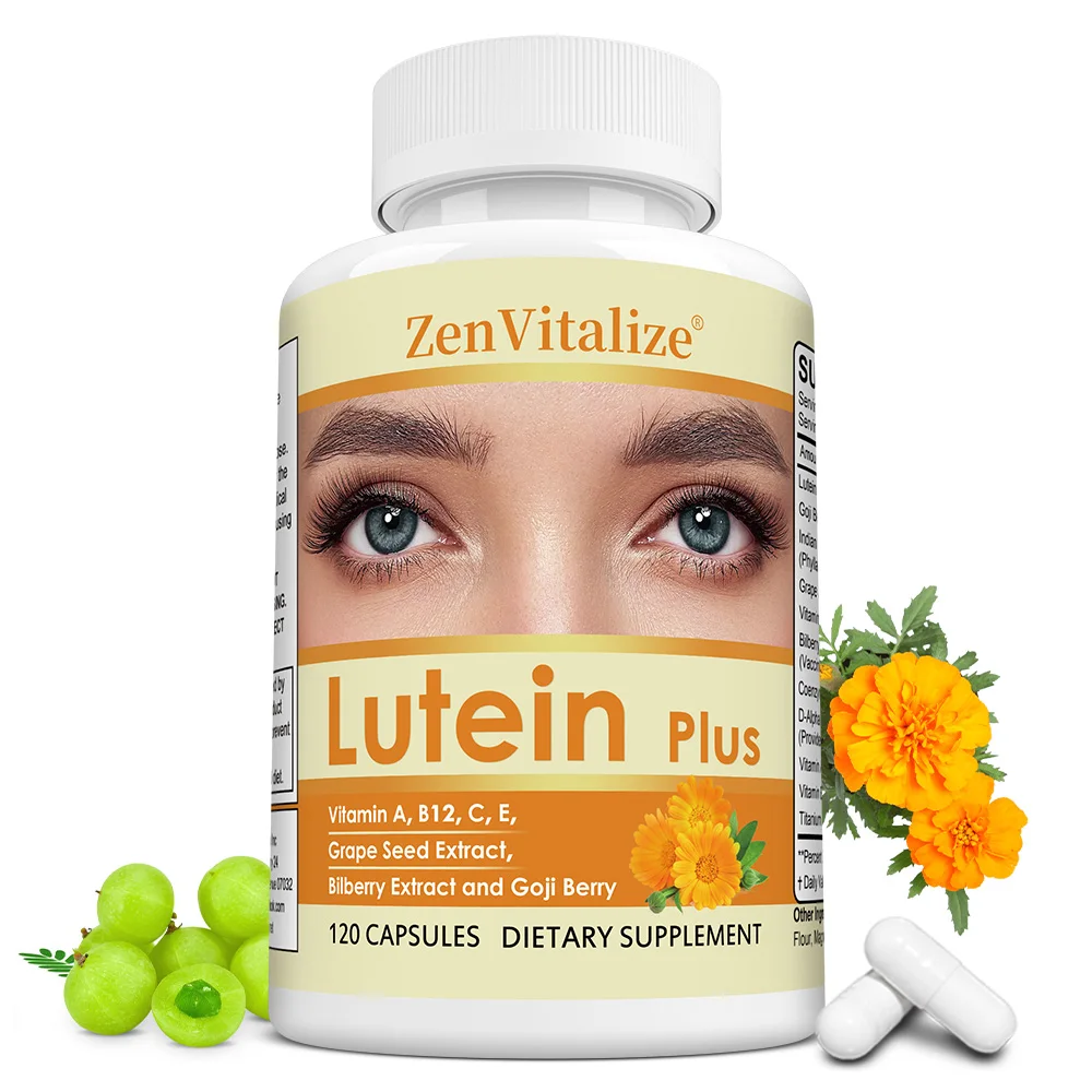Lutein - Contains Vitamin A, Grape Seed Extract, Supports Eye Health, Relieves Eye Fatigue, Protects Vision, Antioxidant
Lutein - Contains Vitamin A, Grape Seed Extract, Supports Eye Health, Relieves Eye Fatigue, Protects Vision, Antioxidant