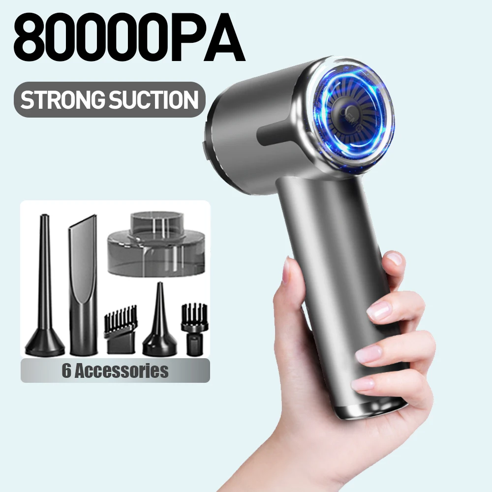 SZUK Car Vacuum Cleaner Mini WirelessStrong Suction Portable Cleaning Machine Handheld Vacuum Cleaner for Car Home and Keyboard
SZUK Car Vacuum Cleaner Mini WirelessStrong Suction Portable Cleaning Machine Handheld Vacuum Cleaner for Car Home and Keyboard