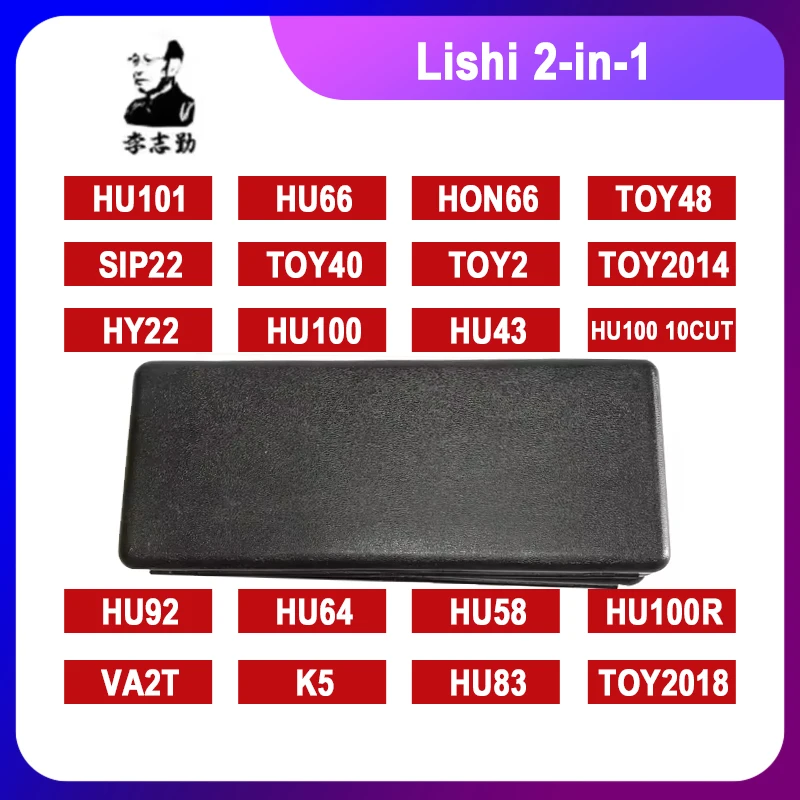 Original Lishi 2-in-1 HU66 HU100 HON66 HU100R HU92 HY22 TOY2 TOY48 HU101 HU162T-8 lishi Pick Tool Door opening tool Stainless s
Original Lishi 2-in-1 HU66 HU100 HON66 HU100R HU92 HY22 TOY2 TOY48 HU101 HU162T-8 lishi Pick Tool Door opening tool Stainless s