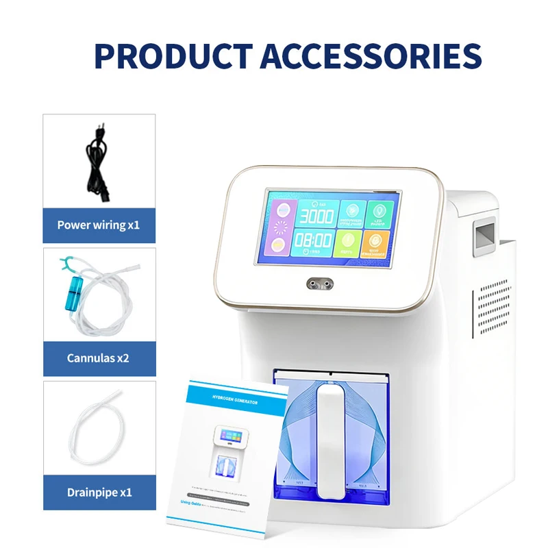 Генератор молекулярного водорода, аппарат для ингаляции водородом Брауна, машина для производства водорода с чистотой 99,99%, аппарат для дыхания водородом
Генератор молекулярного водорода, аппарат для ингаляции водородом Брауна, машина для производства водорода с чистотой 99,99%, аппарат для дыхания водородом