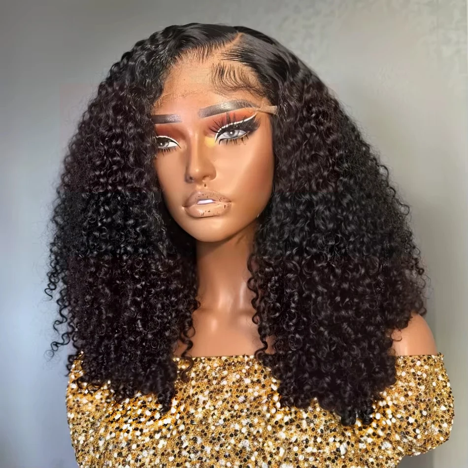200 Density Curly Short Bob Wig Human Hair Brazilian Deep Wave 13x4 13x6 HD Lace Frontal Human Hair Wig For Women
200 Density Curly Short Bob Wig Human Hair Brazilian Deep Wave 13x4 13x6 HD Lace Frontal Human Hair Wig For Women