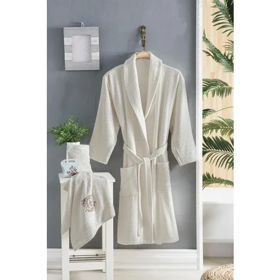 Murdum Home Işıl 4 Piece Embroidered Bathrobe Set Bathrobe Set Dowry Set
Murdum Home Işıl 4 Piece Embroidered Bathrobe Set Bathrobe Set Dowry Set