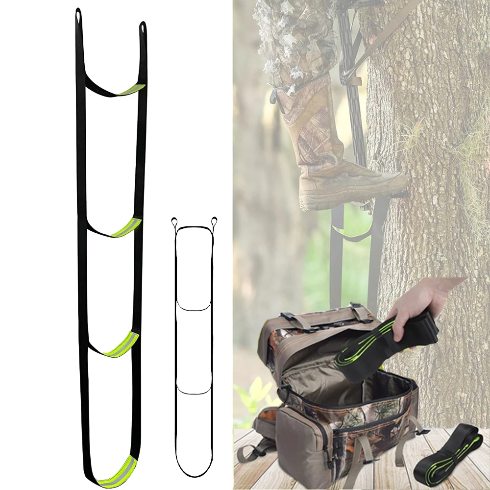 3 Step Climbing Stick Aider Tactical Lightweight Tree Stand Climbing Sticks Ladder Hanging Rope for Outdoor Hunting Caving 
3 Step Climbing Stick Aider Tactical Lightweight Tree Stand Climbing Sticks Ladder Hanging Rope for Outdoor Hunting Caving