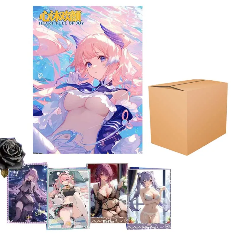 Wholesales Goddess Story Collection Mingkashe A5 Card Booster Box Heart-Funny Face Anime Girls Trading Cards Tcg
Wholesales Goddess Story Collection Mingkashe A5 Card Booster Box Heart-Funny Face Anime Girls Trading Cards Tcg