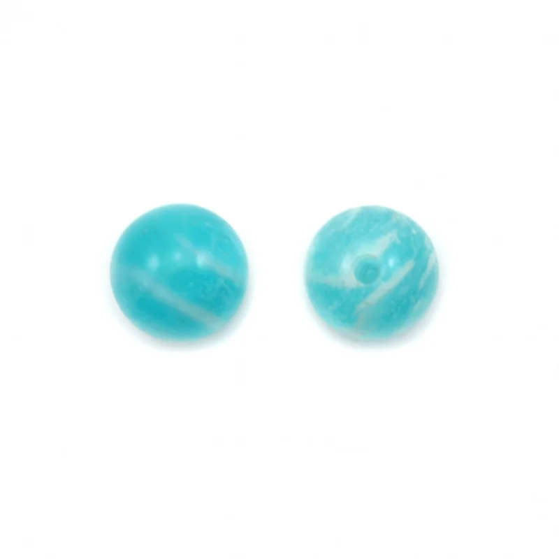 5pcs Peruvian Amazonite Half Drilled Beads Round Seimi Hole 4/6/8/10mm Genuine Natural Stone For Making Earrings DIY Jewelry
5pcs Peruvian Amazonite Half Drilled Beads Round Seimi Hole 4/6/8/10mm Genuine Natural Stone For Making Earrings DIY Jewelry