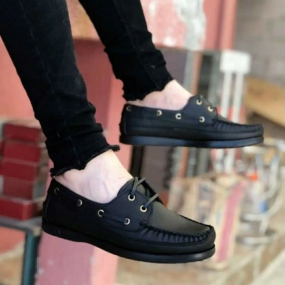 ER0125 Men's Shoes Loafers Genuine Leather Black Color Soft Sole Comfortable Casual Shoes Summer Spring Seasonal Daily
ER0125 Men's Shoes Loafers Genuine Leather Black Color Soft Sole Comfortable Casual Shoes Summer Spring Seasonal Daily