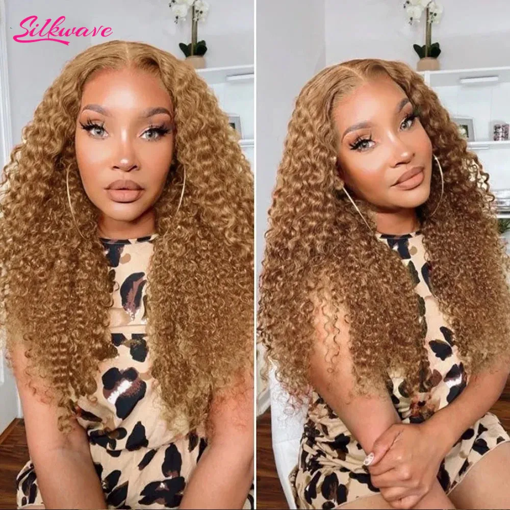 Honey Blonde Colored Curly Human Hair Wigs 13X6 HD Lace Frontal Wig Brazilian Deep Wave Colored Bleached Wigs For Black Women
Honey Blonde Colored Curly Human Hair Wigs 13X6 HD Lace Frontal Wig Brazilian Deep Wave Colored Bleached Wigs For Black Women