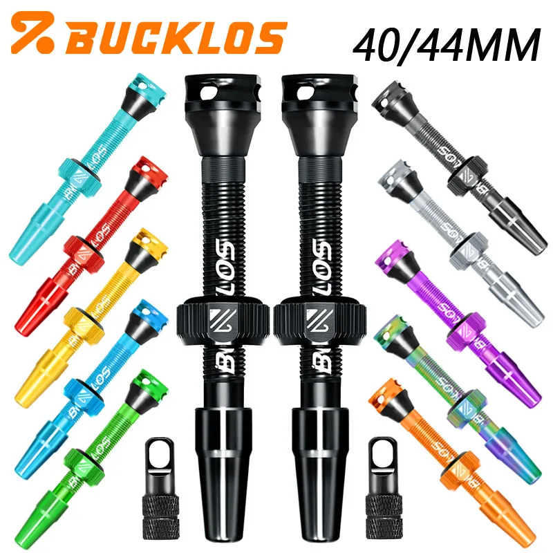 BUCKLOS Bicycle Tubeless Valve 40mm 44mm Bike Tubeless Tire Valve CNC Bicycle Presta Valves Road Gravel Bike F/V Valves
BUCKLOS Bicycle Tubeless Valve 40mm 44mm Bike Tubeless Tire Valve CNC Bicycle Presta Valves Road Gravel Bike F/V Valves