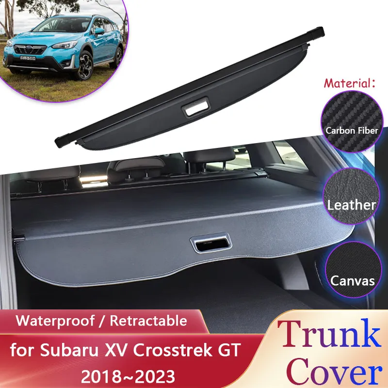 Car Trunk Curtain for Subaru XV Crosstrek GT 2018~2023 Waterproof Retractable Luggage Rack Cargo Pad Partition Covers Accessorie
Car Trunk Curtain for Subaru XV Crosstrek GT 2018~2023 Waterproof Retractable Luggage Rack Cargo Pad Partition Covers Accessorie