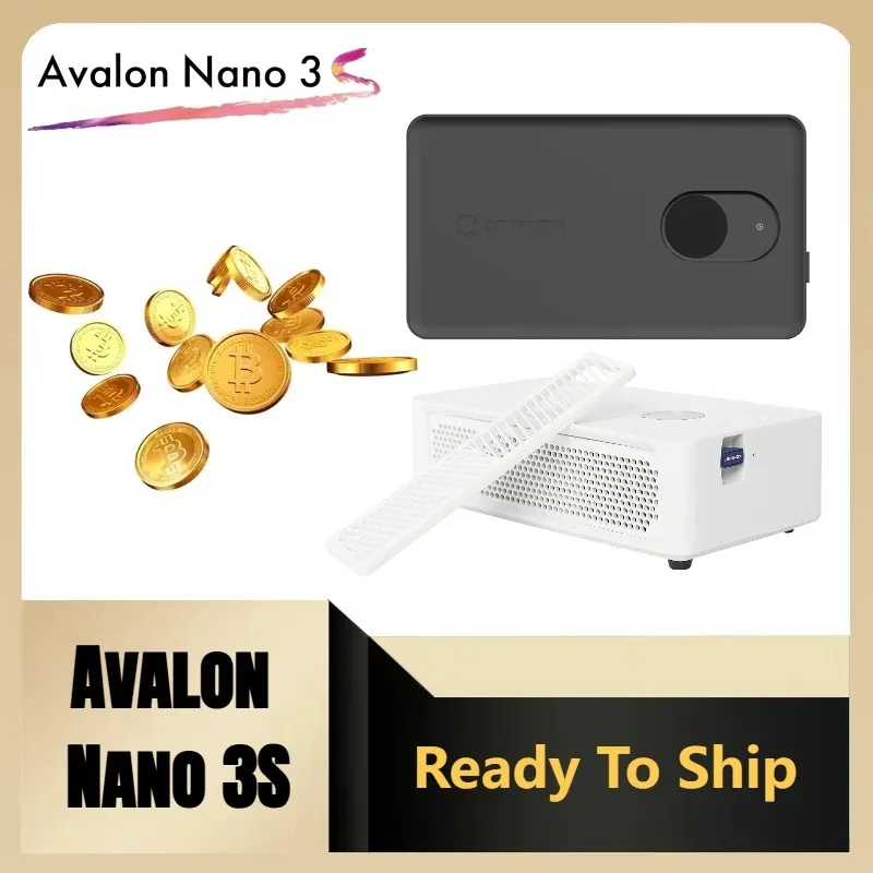 Купите 2, получите 1 бесплатно Новый обогреватель Canaan Avalon Nano 3S 6Th/s 140 Вт BTC Miner r для домашнего офиса с блоком питания для домашнего использования
Купите 2, получите 1 бесплатно Новый обогреватель Canaan Avalon Nano 3S 6Th/s 140 Вт BTC Miner r для домашнего офиса с блоком питания для домашнего использования