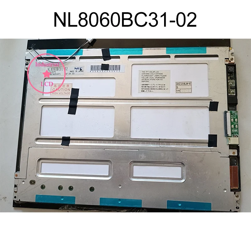LCD NL8060BC31-02 Original 12.1 Inch Screen Display 800×600
LCD NL8060BC31-02 Original 12.1 Inch Screen Display 800×600