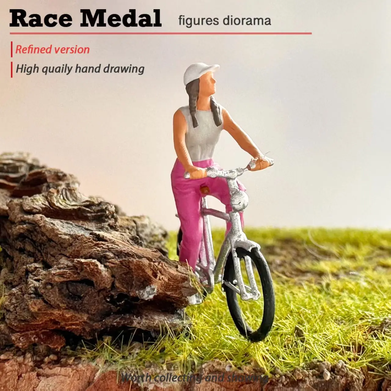 4Pcs 1/87 Scale Cyclist Figure Set Fairy Garden Dioramas Resin Miniature Character Stimulated Cycling Figure Model Desktop Decor
4Pcs 1/87 Scale Cyclist Figure Set Fairy Garden Dioramas Resin Miniature Character Stimulated Cycling Figure Model Desktop Decor