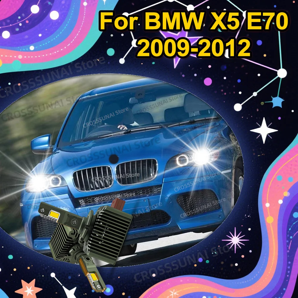Светодиодные фары HID 50000LM, автомобильные фары, турболампа Canbus для BMW X5 E70 2009 2010 2011 2012
Светодиодные фары HID 50000LM, автомобильные фары, турболампа Canbus для BMW X5 E70 2009 2010 2011 2012