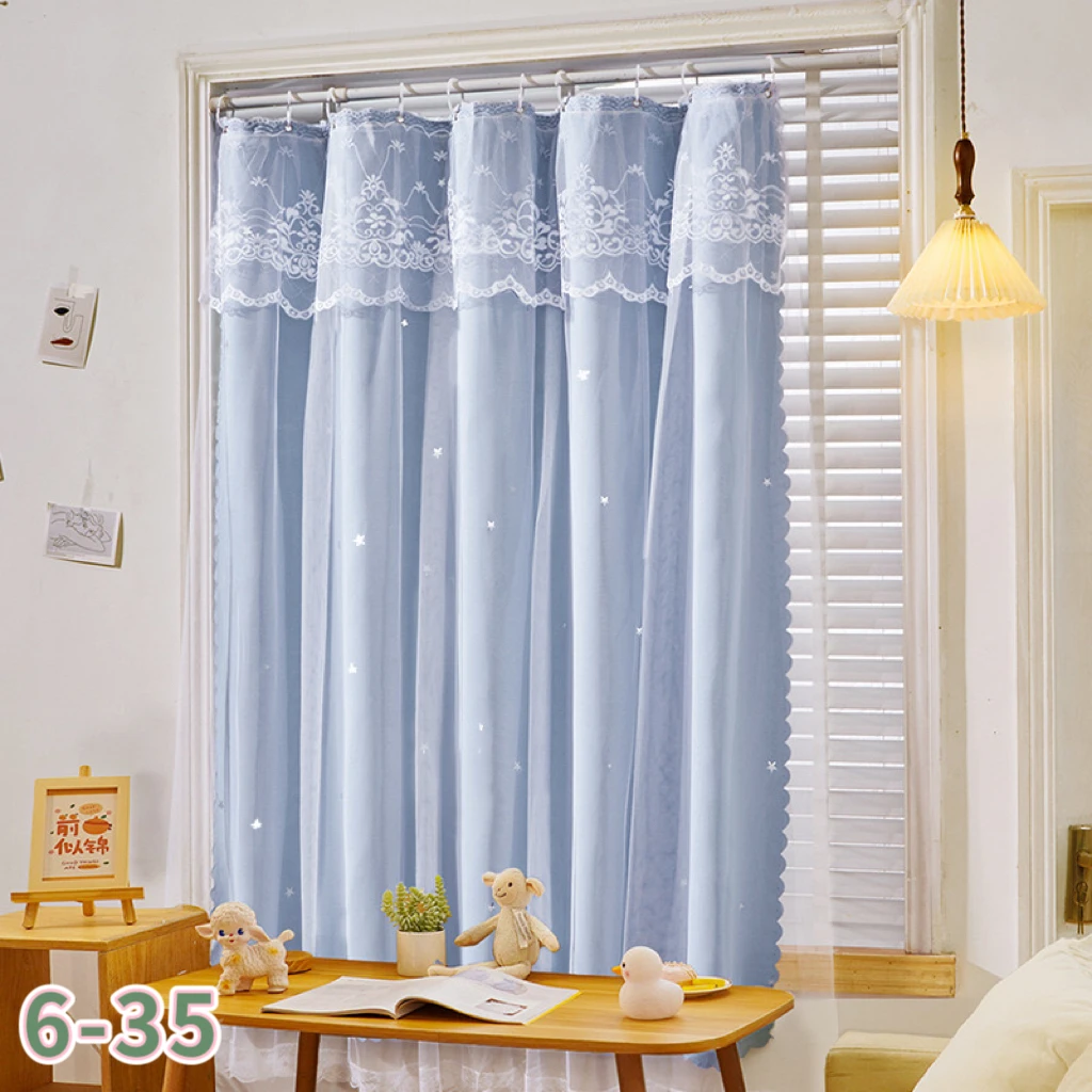 Punch-free solid color gauze curtains 2024 new simple blackout cloth rental bedroom block short curtains ins
Punch-free solid color gauze curtains 2024 new simple blackout cloth rental bedroom block short curtains ins